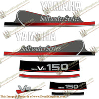 Yamaha 150hp V4 Saltwater Series Decals