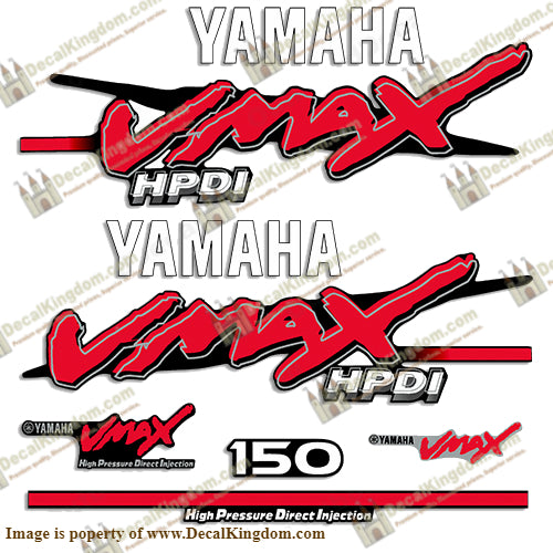 Yamaha 150hp VMAX HPDI Decals
