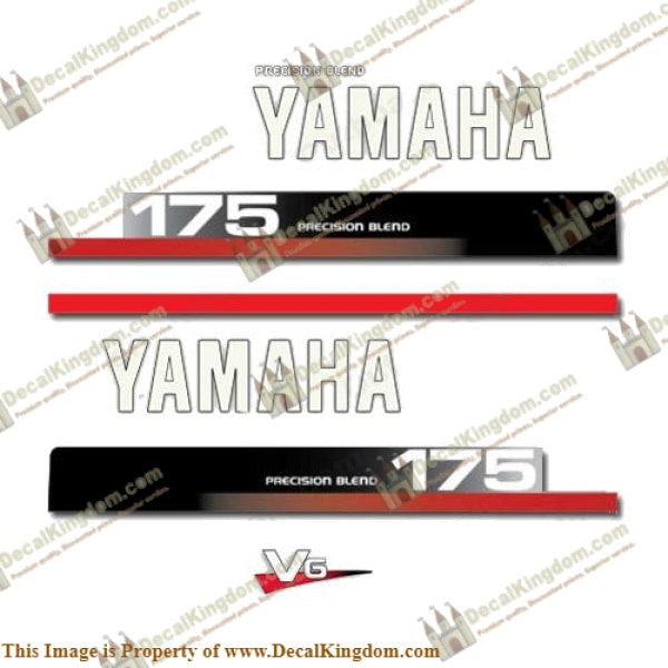 Yamaha 175 Precision blend Decal Kit - Boat Decals from DecalKingdom Yamaha 175 Precision blend Decal Kit outboard decal Yamaha 175 Precision blend Decal Kit vintage decals
