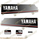 Yamaha 1985 15hp Decals