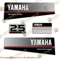 Yamaha 1986 - 1989 25hp Decals