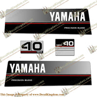 Yamaha 1986 - 1989 40hp Decals
