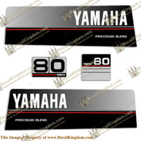 Yamaha 1986 - 1989 80hp Decals