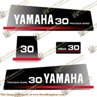 Yamaha 1993 30hp Decal Kit