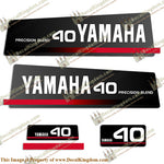 Yamaha 1993 40hp Decals