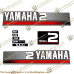 Yamaha 1997 2hp Decals