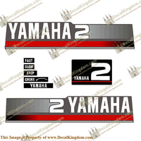 Yamaha 1997 2hp Decals