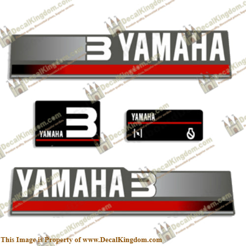 Yamaha 1997 3hp Decals