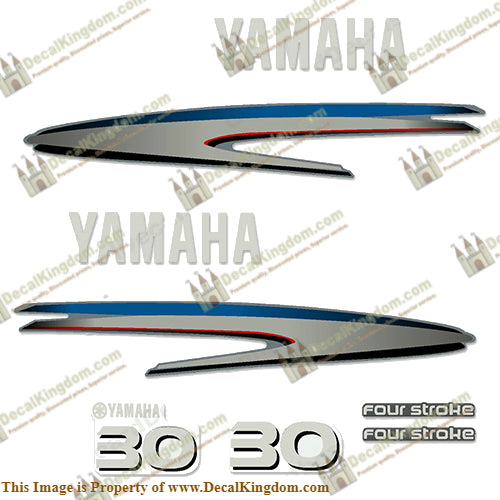 Yamaha 1999 30hp Decals