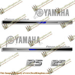 Yamaha 2010+ Style 25hp Decals
