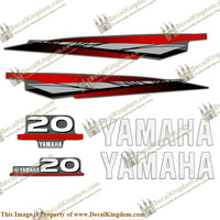 Yamaha 20hp 2-Stroke Decals 1998-2004