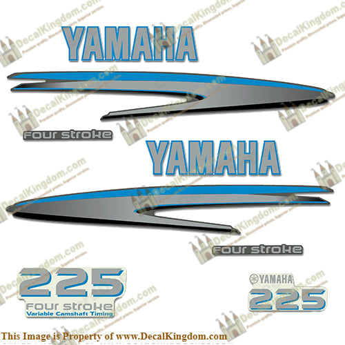 Stickers Yamaha Outboards - Autocollant pour bateau