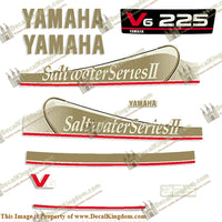 Yamaha 225hp Saltwater Series II Decals