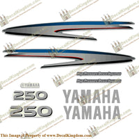 Yamaha 250hp HPDI Decal Kit