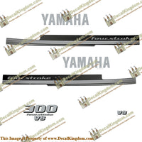 Yamaha 300hp 4-Stroke V8 Decal Kit - 2008 - 2010