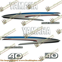 Yamaha 40hp 4-Stroke Decal Kit 2002 - 2006