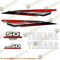 Yamaha 50hp 2-Stroke Decal Kit