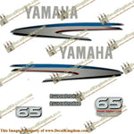 Yamaha 65hp 2-Stroke Jet Drive Decal Kit (New Style)