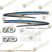 Yamaha 70hp 4-Stroke Decal Kit - 2002 - 2006+