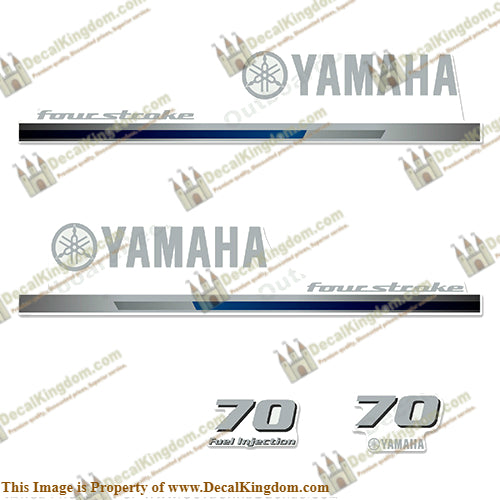 Yamaha 70hp (F70) Decals
