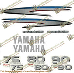 Yamaha 75-90hp Fourstroke Decal Kit