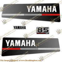 Yamaha 85hp Decals