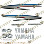 Yamaha 90hp 4-Stroke Decal Kit - 2002 - 2006+