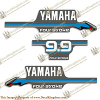 Yamaha 9.9hp Fourstroke Decals - 2000 Style