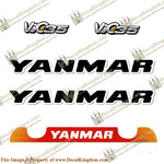 Yanmar Vic 35 Mini Excavator Decal Kit